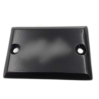 HTT Group Motorcycle Black Brake Fluid Reservoir Cap Cover"Ninja" Engraved For Kawasaki Ninja 250 /Ninja 500/ Ninja 650R/ZX600D/ ZX600E /ZZR600/ ZX6 / ZX6R / ZX12R