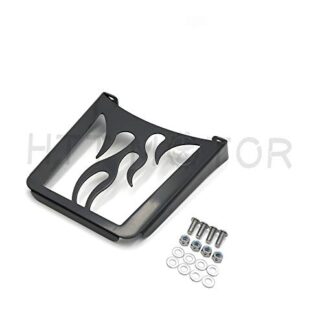 HTT Group Motorcycle Black Flame Sissy Bar Luggage Rack For Harley Davidson Sportster Xl883C XL883R Xl1200R XL1200C XL1200S Xlh883 Xlh1200 883 1200