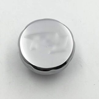 HTT Group Motorcycle Chrome Brake Fluid Reservoir Cap Cover "R1" Engraved For 1998-2012 Yamaha YZF R1