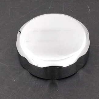 HTT Group Motorcycle Chrome Brake Fluid Reservoir Cap Cover "YZF" Engraved For Yamaha 1999-2011 YZF R6 /2006-2011 YZF R6S/ 1998-2011 YZF R1 /1995-2008 YZF 600R