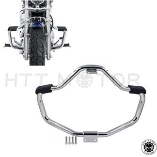 HTT Group Motorcycle Chrome Front Crash Bar Saftey Bars Protection Tube For 2004-2016 Harley Davidson Sportster Iron 883 XL883N XL1200N XL1200L 48 XL1200X