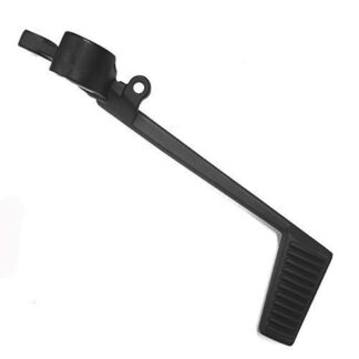 HTT Motorcycle Black High Tensile Strength Aluminum Unfoldable Rear Brake Pedal Foot Lever For CBR 1000RR 2004-2007