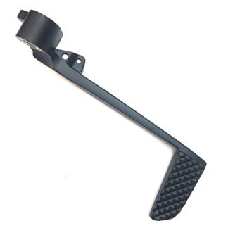 HTT Motorcycle Black High Tensile Strength Aluminum Unfoldable Rear Brake Pedal Foot Lever For Yamaha YZF R1 2007-2008