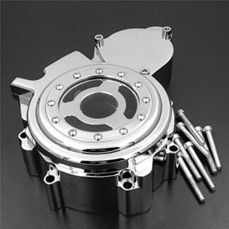 HTT- Motorcycle Engine Stator Cover See Through For Suzuki GSXR 600/750 2006-2016 Chrome Left