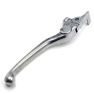 HTT Motorcycle Parts Silver Right Hand Lever for 2004 2005 2006 2007 2008 2009 2010 2011 2012 2013 2014 Yamaha FZ1/FZ6 (Only Right Piece)