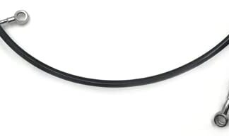 HTTMT +12" Upper Front Brake Line Kit For 2009-2013 Touring With ABS 14" Monkey Handlebars [P/N:HBA004-II] Black