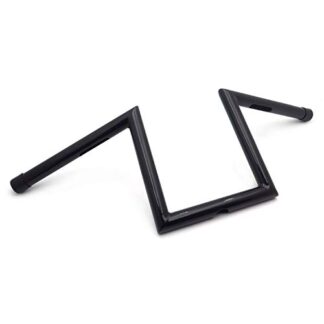 HTTMT- 1in. Old School Narrow Z Handlebar 6in. Black Compatible with Yamaha Harley Chopper Bobber [P/N: TGHD-HB008-III]