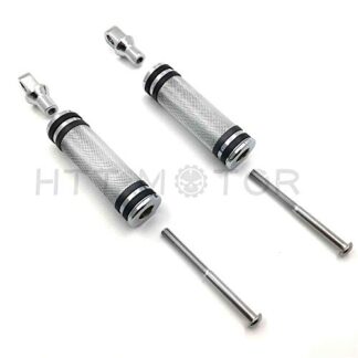 HTTMT- 216-096- Replacement of Chrome Front/Rear Left/Right Footpeg Foot Pegs Footrest For 1984-2017 All Harley-Davidson (Road King/Street Glide/CVO)