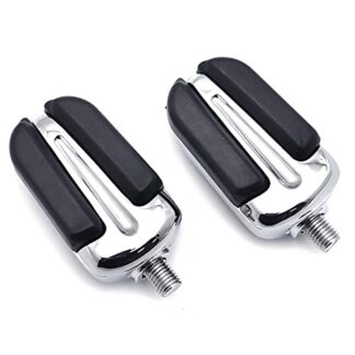 HTTMT 216-105- 2 PCs Chrome Slipstream Shifter Peg Compatible with Harley Davidson all models (Electra Glide Standard FLHT/Electra Glide Classic FLHTC/Electra Glide Standard EFI FLHTI/Road Glide EFI