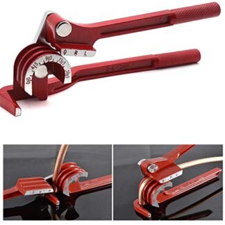 HTTMT- 3-IN-1 Tubing Bender Brake Line Copper Brass Aluminum Steel Bender Tool US SHIP [P/N: ET-TOOL029-RED]