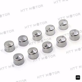 HTTMT- 5/16?Allen Socket Bolt Cap Dress Kit Fit Harley Misc Hardware 10pcs Chrome