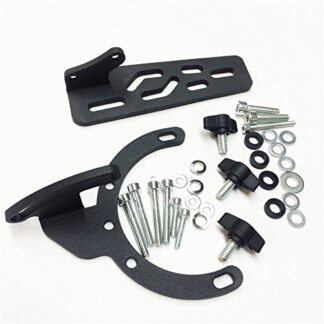 HTTMT ACM-HB462 Motorcycle Adjustable Tank Mount Compatible with BMW Camera GPS Phone Gas Cap Black