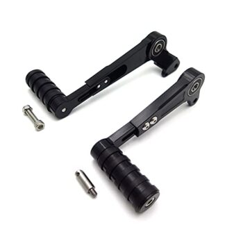 HTTMT- Adjustable CNC Foot Brake Lever Gear Shift Lever Pedal Compatible with DUKE 390 250 17-20 [P/N: GZSP-K3-002]