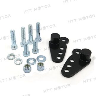 HTTMT BBLL-1000-1" 2" 3" Adjustable Lowering Drop Kit Compatible with 2002-2016 Harley Davidson Touring FL