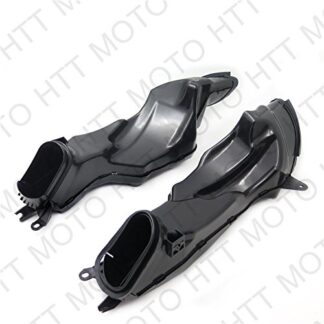 HTTMT CFP-1023-3- SMOKE BLACK DOUBLE BUBBLE WINDSCREEN WINDSHIELD Compatible with 2009-2016 SUZUKI GSXR1000