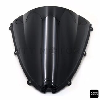 HTTMT CFP-1032-3- Double Bubble Windscreen Wind Shield Compatible with Kawasaki Ninja ZX6R 05-08 ZX10R 06-07