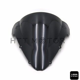 HTTMT CFP-1034-3- Motorcycle Windscreen Windshield Screen Protector Compatible with CBR 600RR F4I 01-08 Black