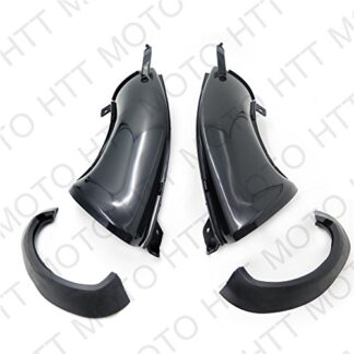 HTTMT CFP-1039-8- Motorcycle Left & Right Air Intake Tube Duct Compatible with YAMAHA YZF R1 YZF-R1 2007 2008