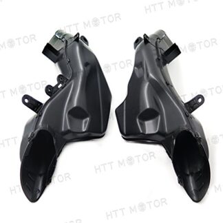 HTTMT CFP-1201-8- Black Ram Air Intake Tube Duct Fairing Compatible with Suzuki GSX1300R Hayabusa 2008-2013