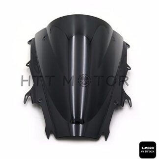 HTTMT CFP-2401-3- Motorcycle Windshield Windscreen Compatible with Triumph Daytona 675 2009-2012 Black