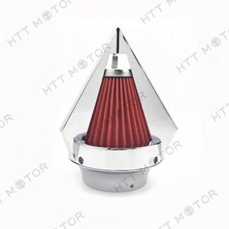 HTTMT CONE-C-BIG- Chrome Cone-Style C/Big- Compatible with Air Cleaner/Air Intake 1999 UP Yamaha RoadStar 1600