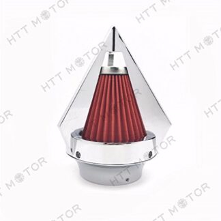 HTTMT CONE-C- Chrome Cone -Style C/Small- Compatible with Air Cleaner/Air Intake Suzuki Boulevard M109