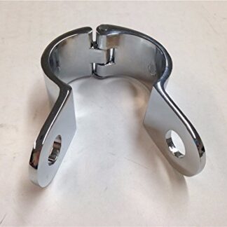 HTTMT Chrome 1.5" 1 1/2" Engine Guard Longhorn Footpeg Clamps Replacement
