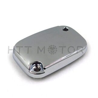 HTTMT- Chrome Front Brake Fluid Reservoir Cap For 2008-later Touring/2009-2013 Trike
