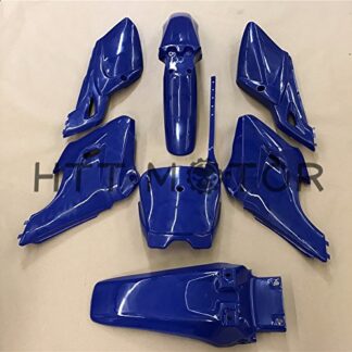 HTTMT DFY- 7 PCs Blue Plastic Fairing Body Cover Kits Compatible with Baja Dirt Runner 125