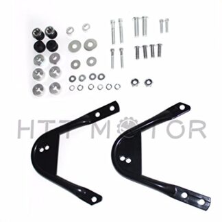 HTTMT DH003-2-up Tour Pack PAK Docking Hardware Kit Fit Compatible with Harley Davidson Touring 97-08