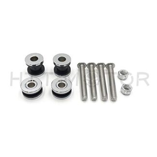 HTTMT DH009- Detachable Sissy Bar Docking Hardware Kit Compatible with Harley Sportster XL 1200 883 04-17