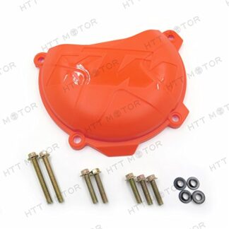HTTMT EC-KTM-001- Orange ABS Clutch Cover Protection Guard Saver Compatible with KTM 250 EXC-F XCF-W 2014-2016