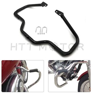 HTTMT EG06- Engine Guard Highway Crash Bar Compatible with Harley Dyna Street Bob Fat Bob 2006-2017