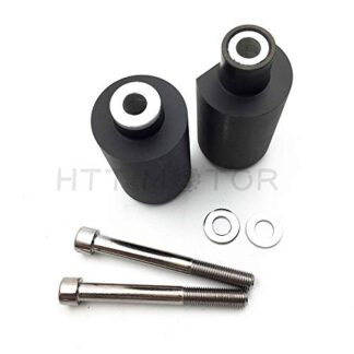 HTTMT - For 2005-2006 Suzuki Gsxr 1000 Gsx-R No Cut Frame Slider Crash Protector Black [P/N: MT219-008-BK]