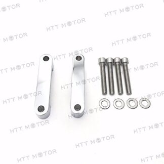 HTTMT- Front Fender Bracket Spacer For Harley 30" Fender 96-13 FLHT/FLHR/FLTR/07-13 FLHX Chrome