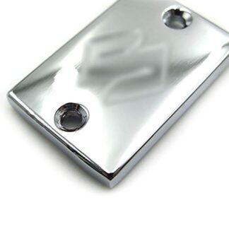 HTTMT Group Motorcycle Chrome Billet Aluminum Rear Brake Fluid Reservoir Cap Cover"S" Engraved For Suzuki GSXR 600 750 1000 1100 Boulevard HayabusaKatana