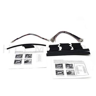HTTMT HBA005-I- 12" Handlebar Wiring Extension Harness Compatible with 2007-2013 Harley-Davidson Touring Models