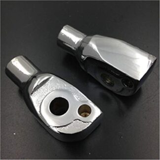 HTTMT MT-PA004X2- Chrome Foot Pegs installation Part Connection Fittings Compatible with 1999-2006 Yamaha Road Star