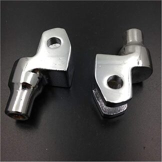 HTTMT MT-PA006X2- Chrome Foot Pegs installation Part Connection Fittings Compatible with V-STAR 1100 650 V-MAX Virage
