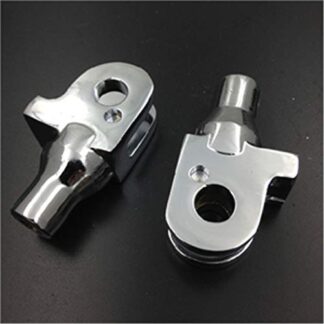 HTTMT MT-PA012X2- Chrome Foot Pegs installation Part Connection Fittings Compatible with Triumph Thunderbird Sport Bonneville Speedmaster