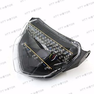 HTTMT MT035- Clear Tail Light Compatible with Suzuki Gsx-R Gsxr 600 750 2004-2005 Gsxr1000 2005-2006
