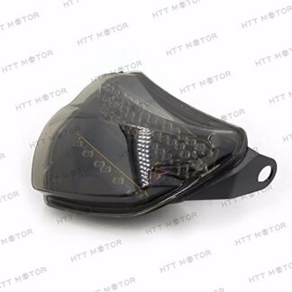 HTTMT MT035- Smoke Tail Light Compatible with Suzuki Gsx-R Gsxr 600 750 2004-2005 Gsxr1000 2005-2006