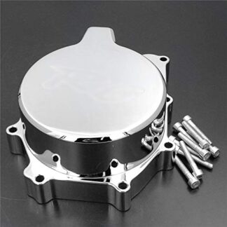 HTTMT MT055- Billet Aluminum Motorcycle Engine Stator Cover Compatible with 1999-2002 Yamaha YZF R6 Chrome Left