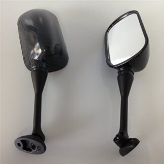 HTTMT MT064- Motorcycle Carbon Fiber Oem Replacement Racing Mirror Compatible with 2004 2005 2006 2007 Cbr 1000Rr/ 2003-2012 CBR 600RR
