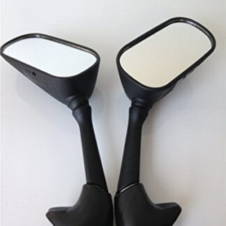 HTTMT MT066- Motorcycle OEM Aftermarket Black Mirrors Compatible with 2000-2001 FZS600 Fazer/2001-2003 R1/2001-2002 R6 / YZF-R6