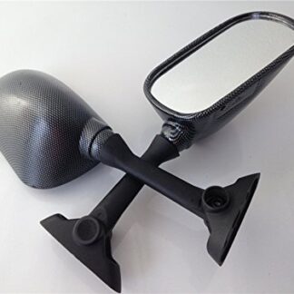 HTTMT MT071- Racing Mirrors Compatible with Suzuki 01-02 GSXR1000/01-03 GSXR600/01-03 GSXR750 Carbon Style