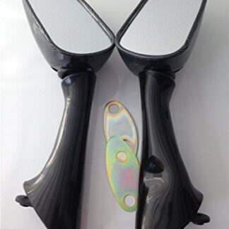 HTTMT MT076-CN1 Carbon Racing Mirrors Compatible with 1991-1998 CBR 600 F2 F3/1993-1997 CBR900RR 1993-1996 CBR1000F 1990-1997 VFR750F 1998-1999 VFR800F