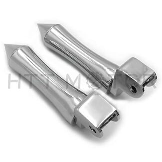 HTTMT MT095 Chrome Front Foot Peg Compatible with GoldWing GL1500 88-00/ Shadow 1100 ACE/Valkyrie