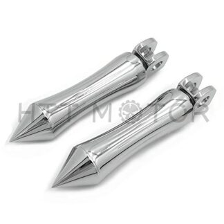 HTTMT MT095 Chrome Front FootPeg Compatible with Kawasaki Vulcan 1500 1600 800 Ninja 250 ZX6R ZX10r