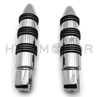 HTTMT MT107 Chrome Stick FootPeg Compatible with Kawasaki Vulcan 1500 Rear 2002-2008